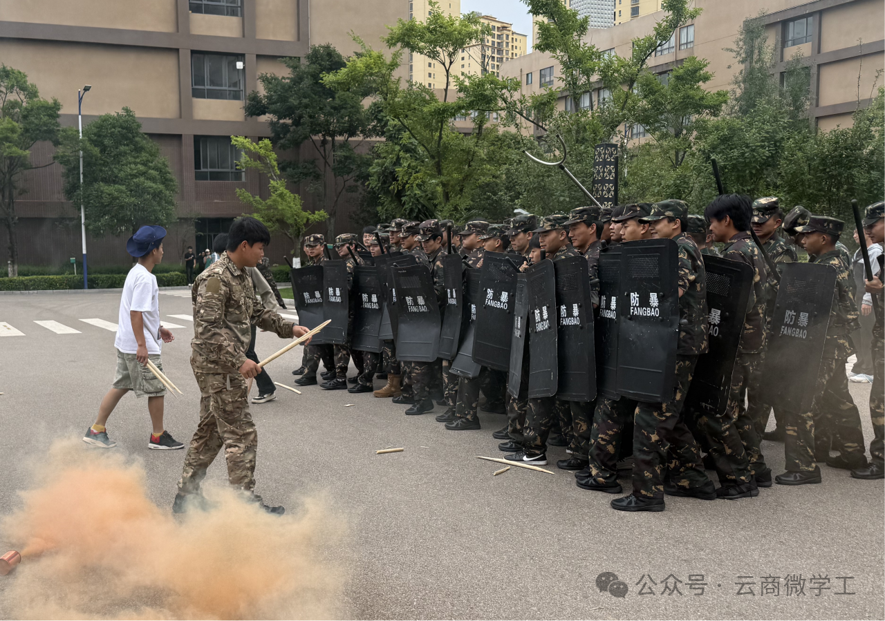 以学促用强能力 以练为战砺精兵 ——学校成功开展反恐防暴应急演练